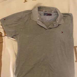 GREY TOMMY HILFIGER POLO